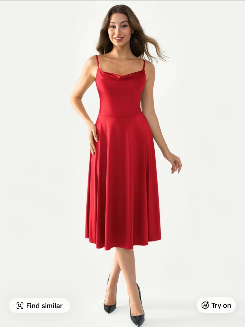Popilush Red Dress